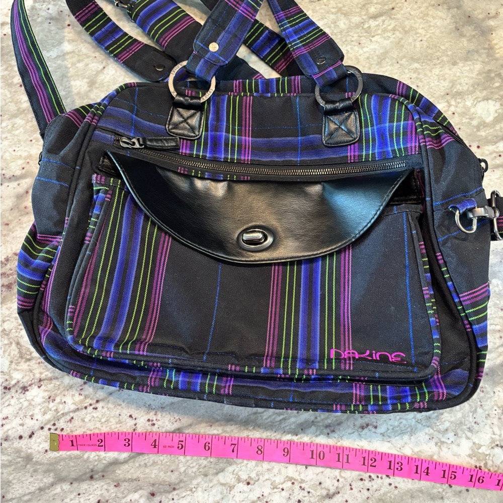 Dakine- Laptop bag - Black and Purple Plaid Women's Bag